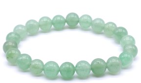 Green Aventurine Bracelet Beads - 8mm